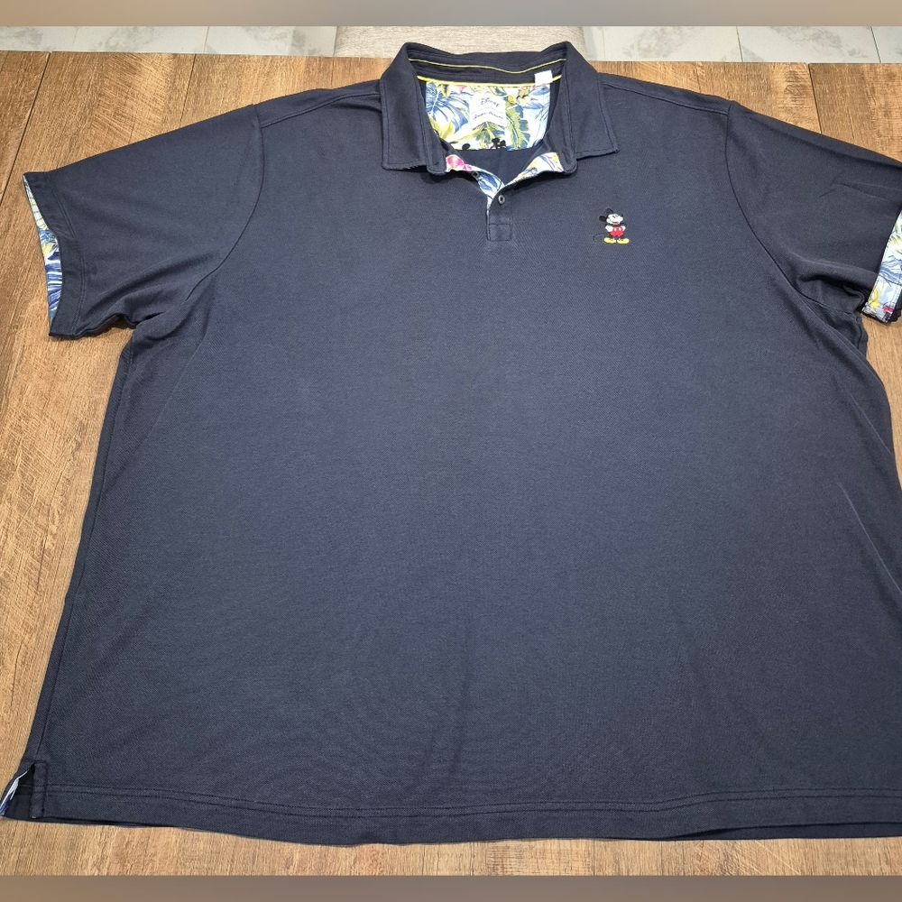 Tommy Bahama Mickey Mouse Jungle Jubilee 5 O'Clock Polo Shirt Men's 4 XL